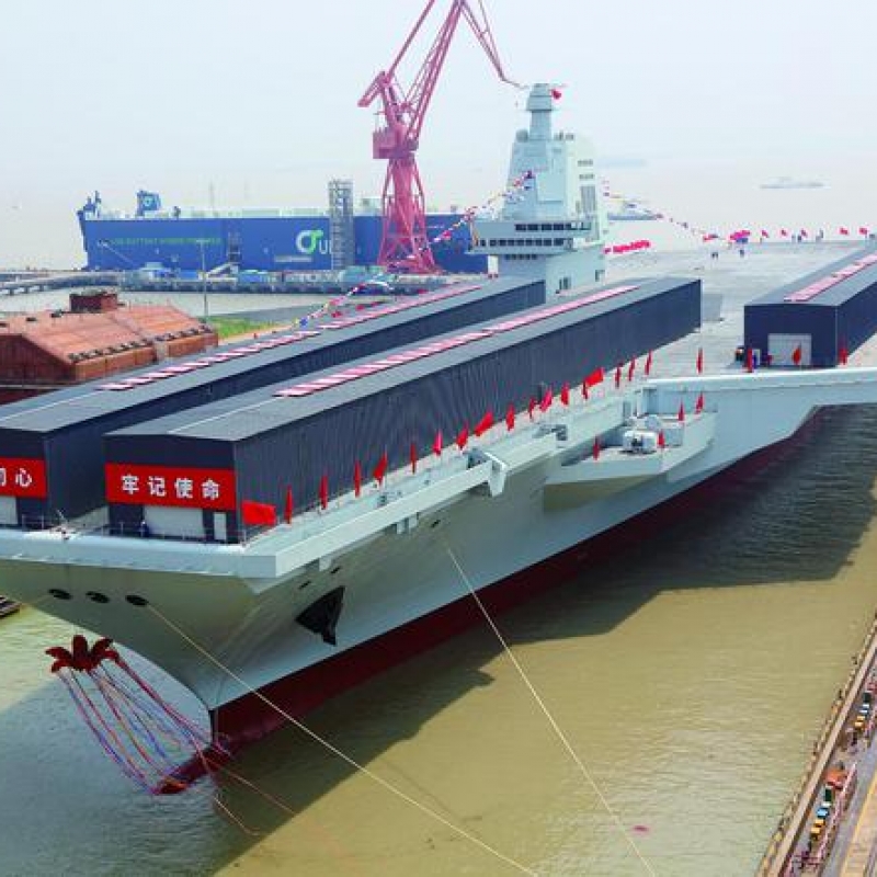 国防部证实福建舰开展系泊试验，专家：该试验是海试前非常重要的步骤